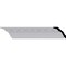 Ekena Millwork 2 3/4"H x 3"P x 4 1/2"F x 94 1/2"L, (1 7/8" Repeat) Modern Valeriano Rope Crown Moulding MLD02X03X04VA - alternate 1